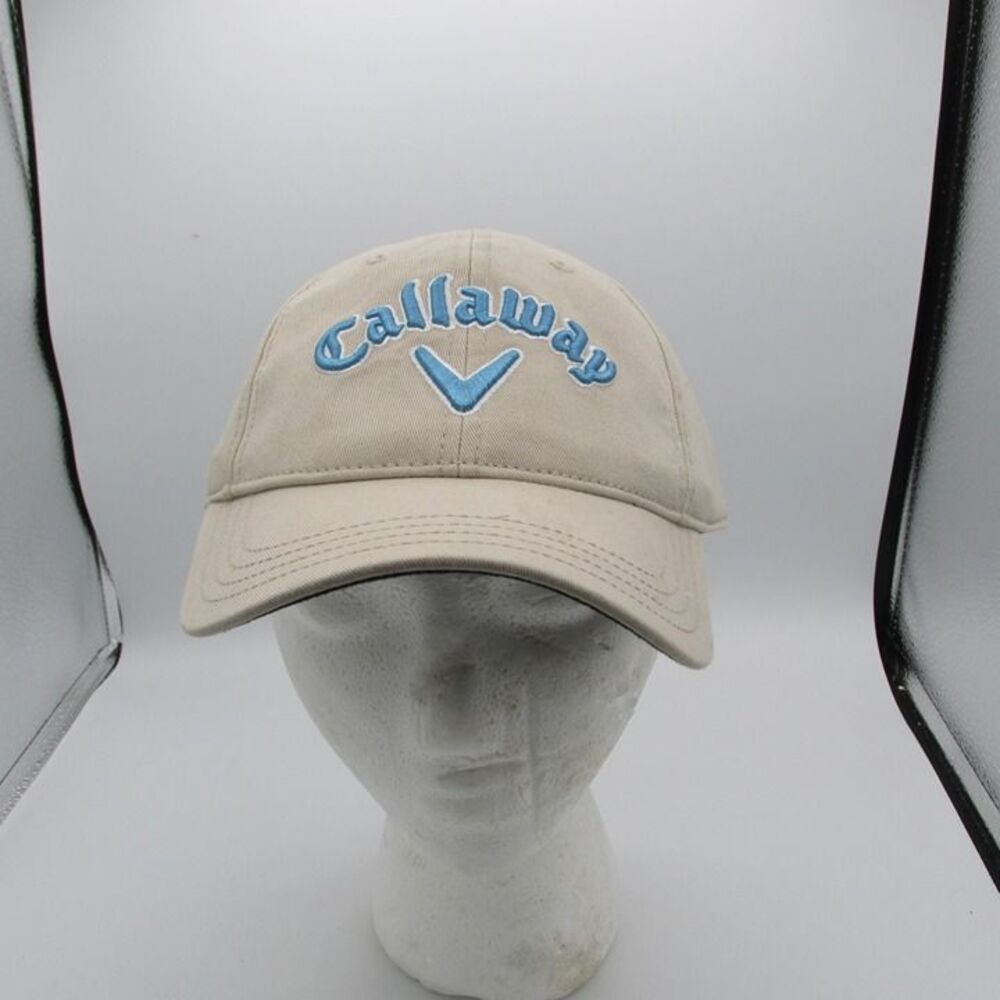 Callaway Hat Cap Men's StrapBack Tan Golf  Athleisure Dadcore Beach PGA LPGA